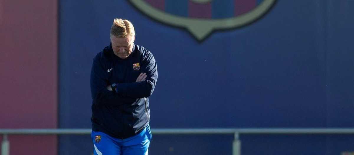 Rueda de prensa de Ronald Koeman en la previa del Barcelona-Real Madrid