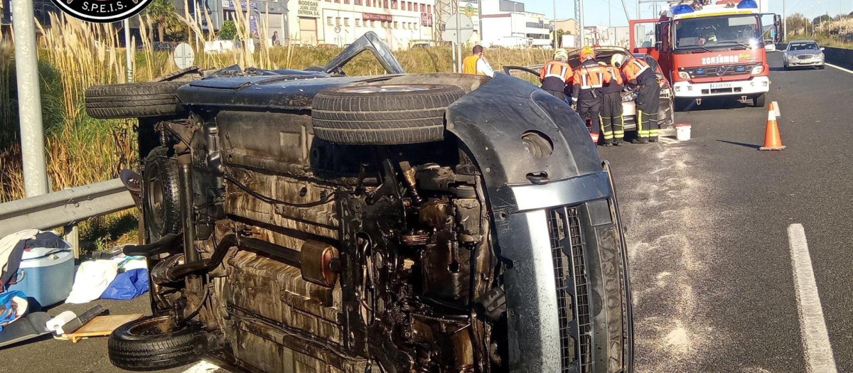 Accidente de tráfico en Santander