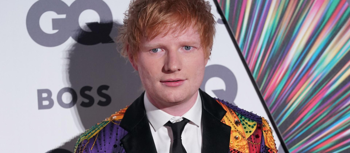 Ed Sheeran en los premios GQ 2021