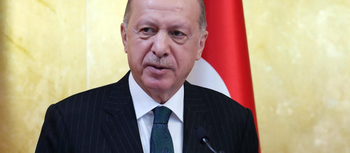 Presidente turco Recep Tayyip Erdogan