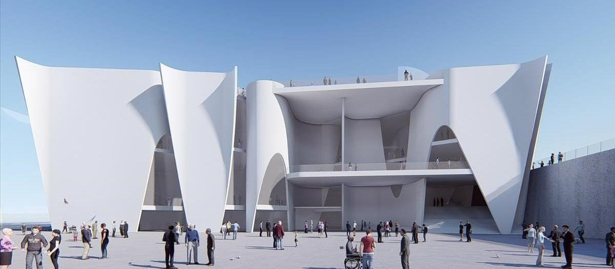 El proyecto del Hermitage en Barcelona