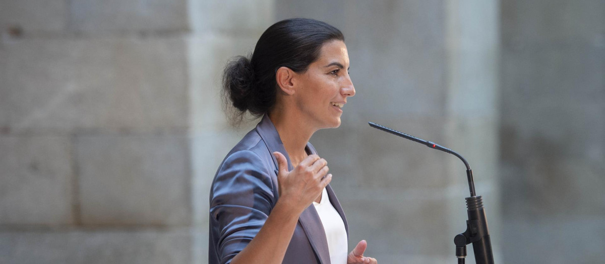 La portavoz de Vox en la Asamblea, Rocío Monasterio