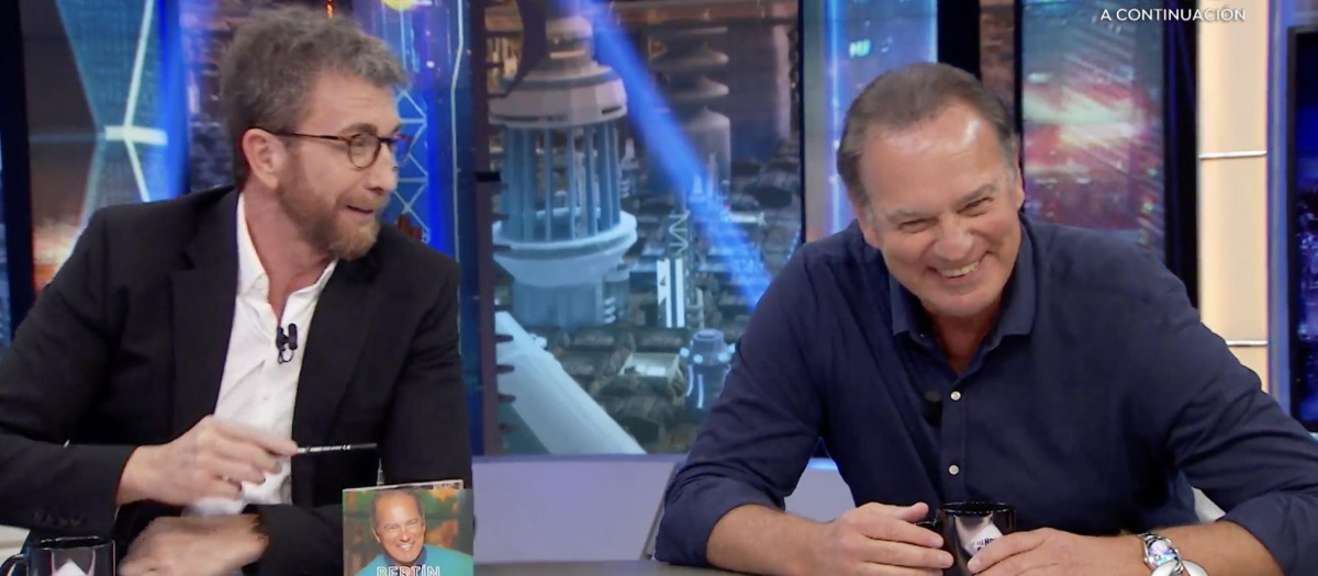 Bertín Osborne, durante su visita en El Hormiguero