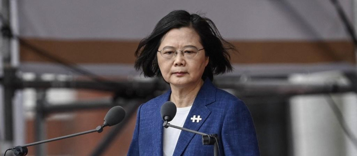 La presidenta de Taiwán Tsai Ing-wen
