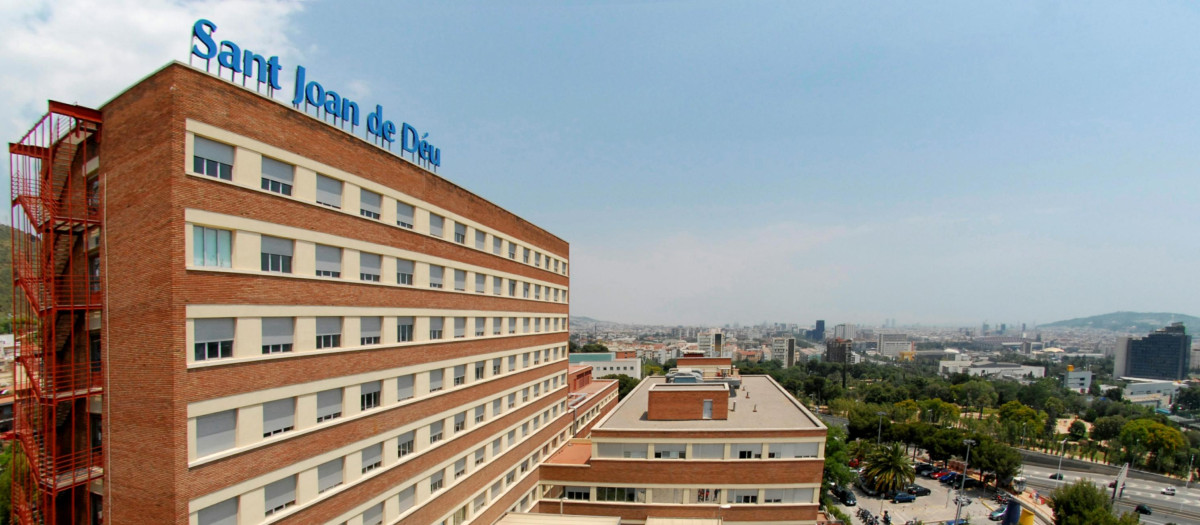 El hospital Sant Joan de Déu en Barcelona