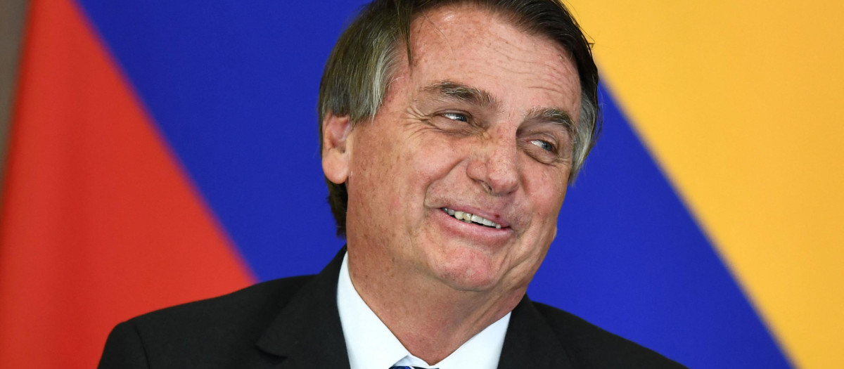 Presidente brasileño Jair Bolsonaro de visita en Colombia