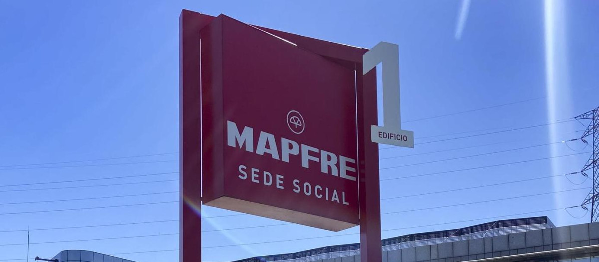 Cartel de Mapfre