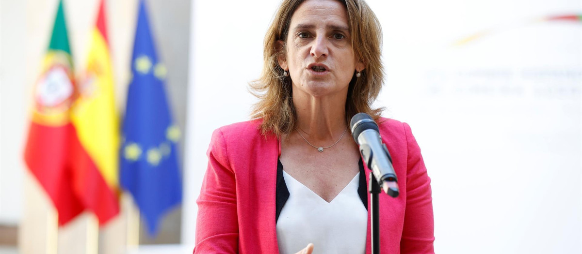 La vicepresidenta tercera y ministra para la Transición Ecológica y el Reto Demográfico, Teresa Ribera