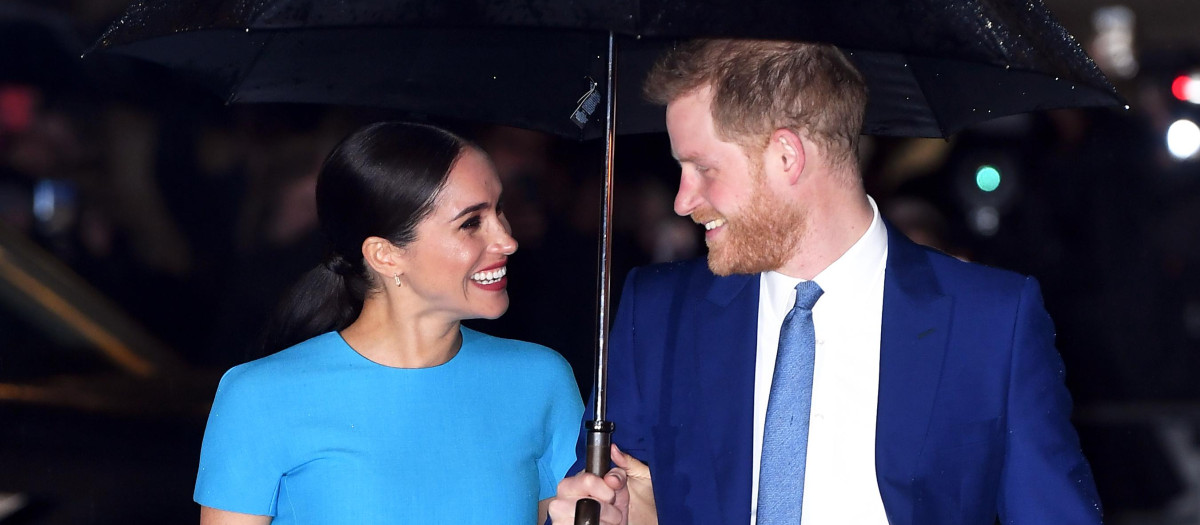 The Duke and Duchess of Sussex attending the Endeavour Fund Awards held at the Mansion House, London on Thursday March 5, 2020. Photo credit should read: Doug Peters/EMPICS