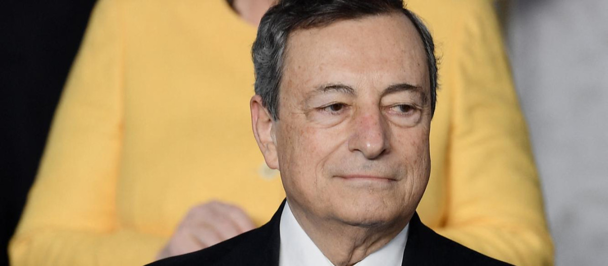 El primer ministro italiano Mario Draghi
