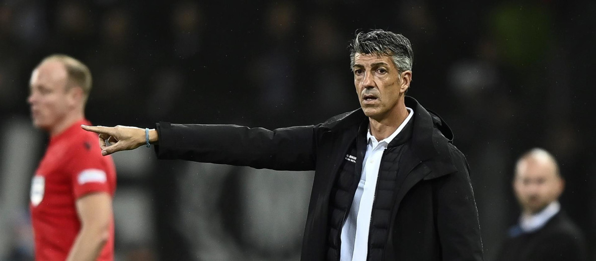 Imanol Alguacil, entrenador, una de las claves del éxito de la Real Sociedad