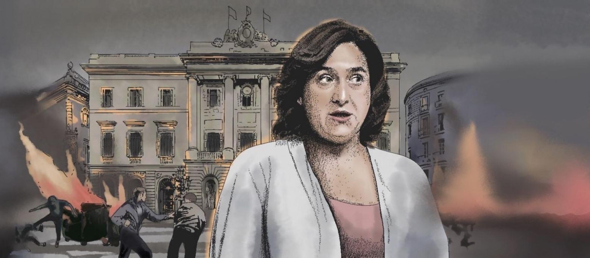 La alcaldesa de Barcelona, Ada Colau