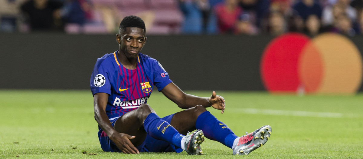 Dembélé, el frágil jugador al que se encomienda el Barça