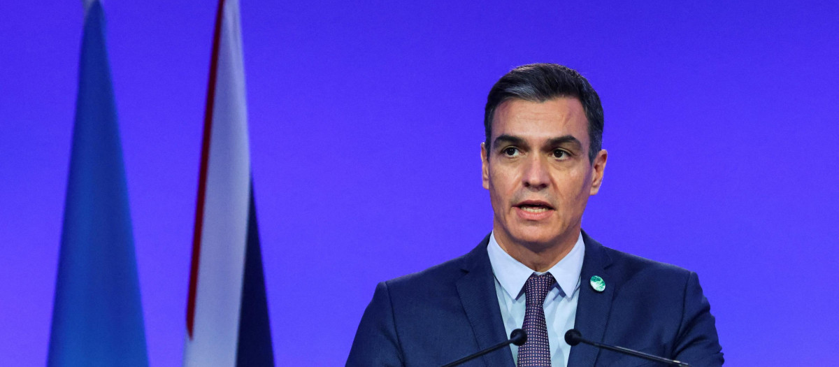 Pedro Sánchez, en la COP26