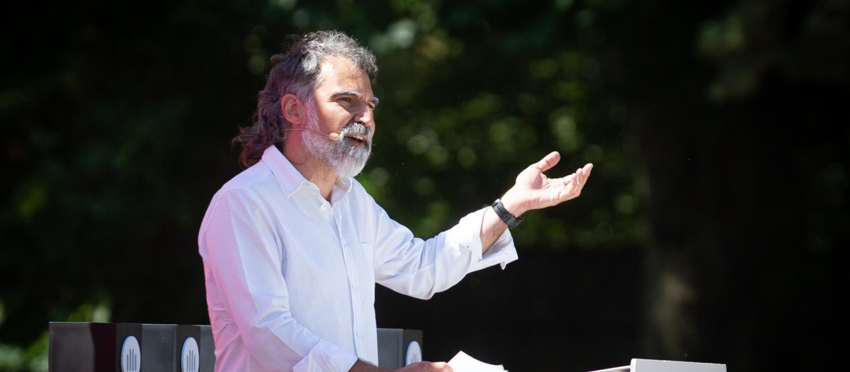 El presidente de Òmnium Cultural, Jordi Cuixart