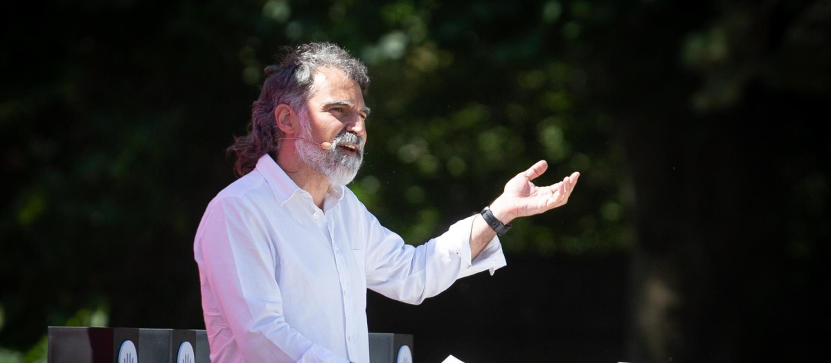 El presidente de Òmnium Cultural, Jordi Cuixart