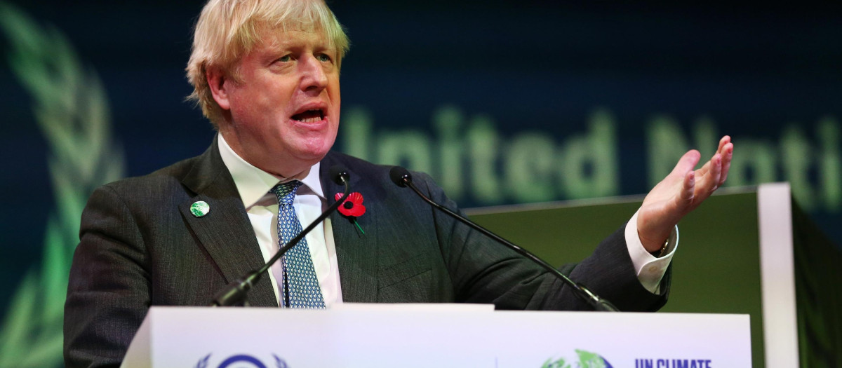 El presidente de Reino Unido, Boris Johnson