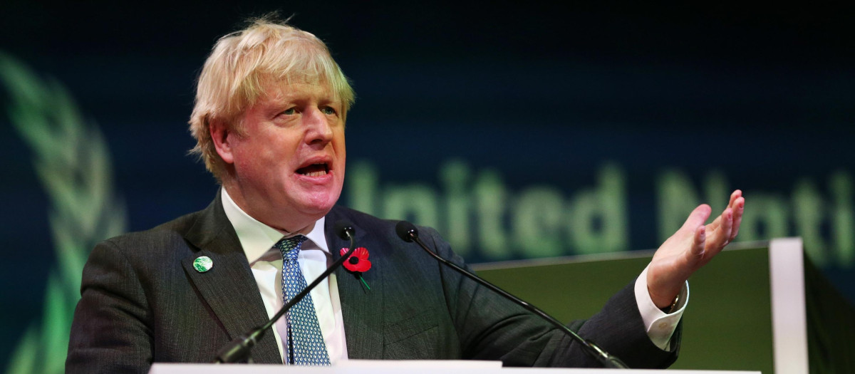 El presidente de Reino Unido, Boris Johnson