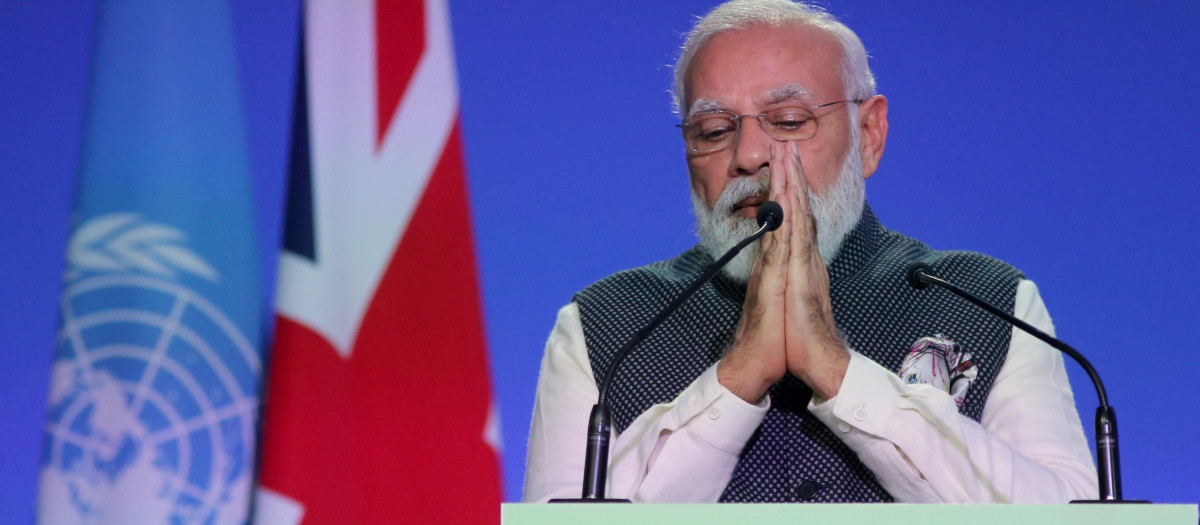 Primer ministro de la India Narenda Modi