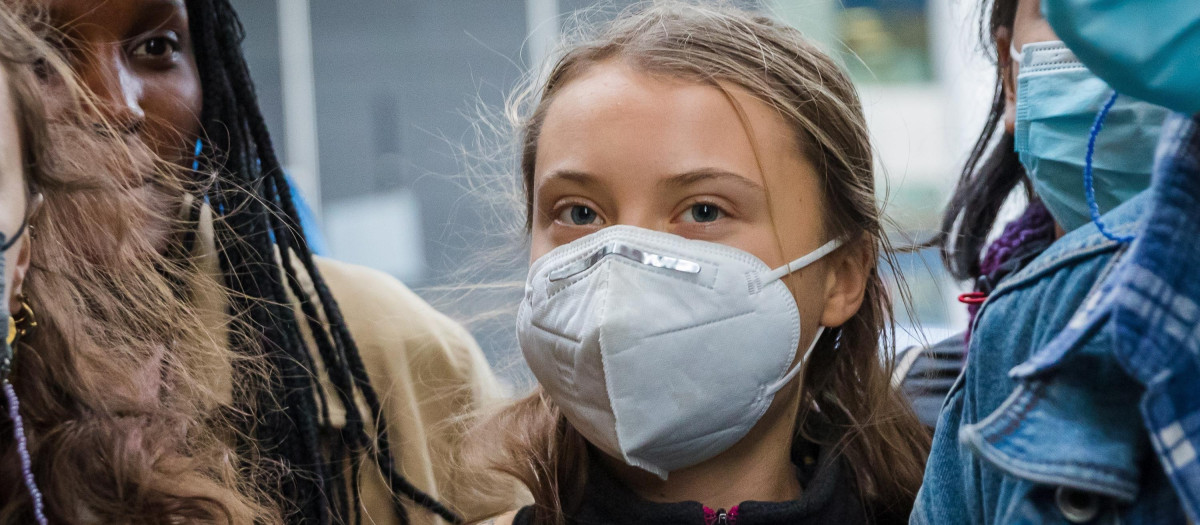 La activista sueca Greta Thunberg
