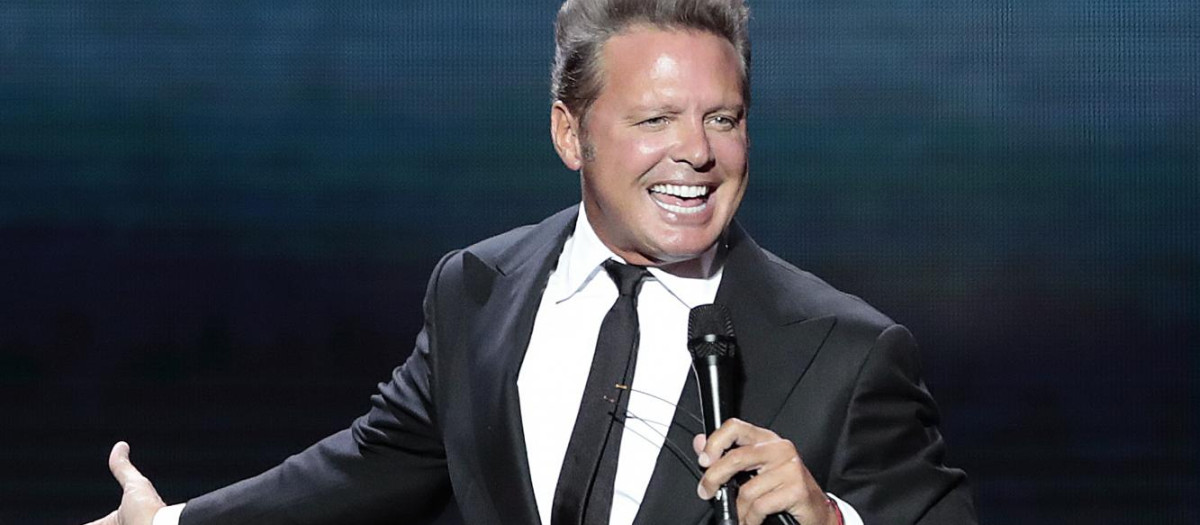 Singer Luis Miguel performing on Sunday 01st July 2018 in Madrid, Spain.