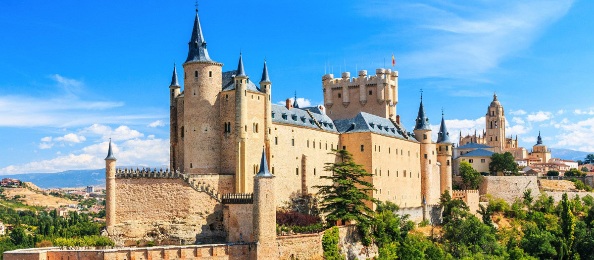 El Alcázar de Segovia es Patrimonio de la Humanidad de la UNESCO
