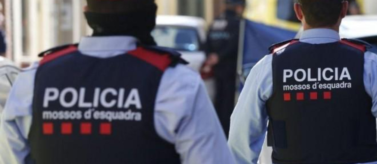 Mossos de Esquadra en Barcelona