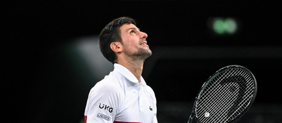 El serbio celebra su victoria ante Fritz