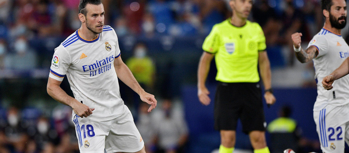 El galés suma 193 minutos esta temporada con el conjunto blanco