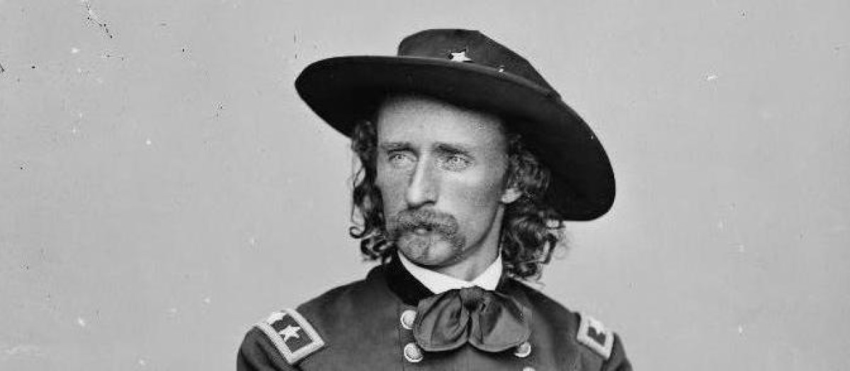 Mayor general George Armstrong Custer, Ejército de los EE. UU., 1865