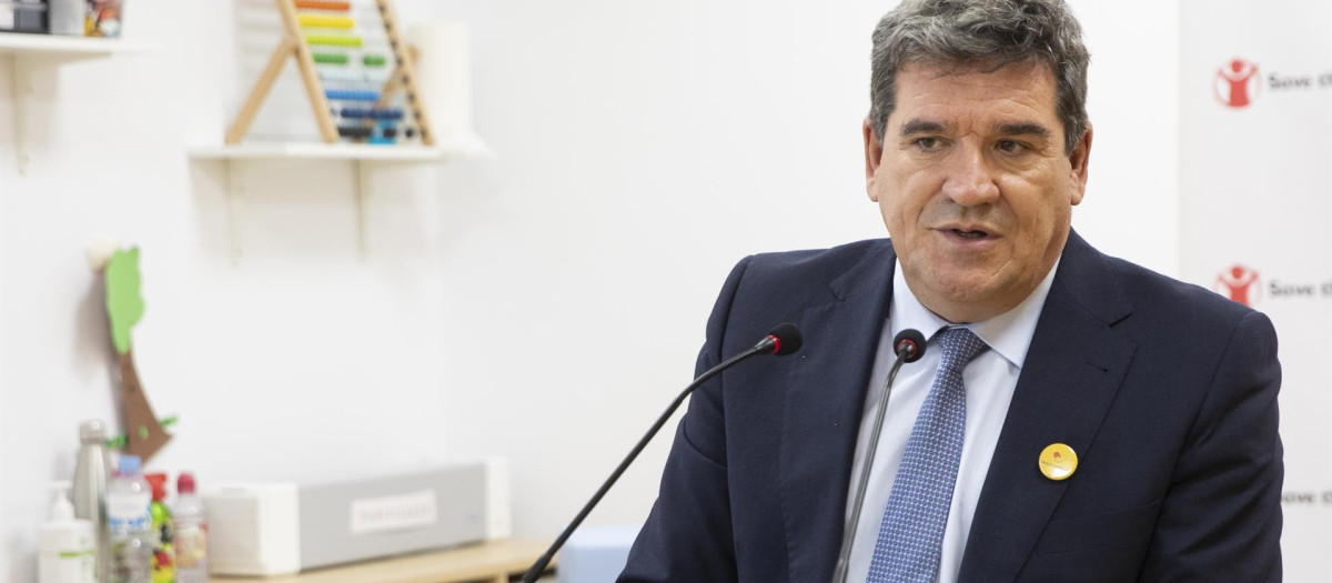 El ministro de la Seguridad Social, José Luis Escrivá