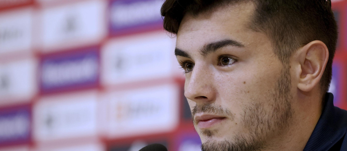 .- El futbolista de la Selección Española de fútbol Brahim Díaz