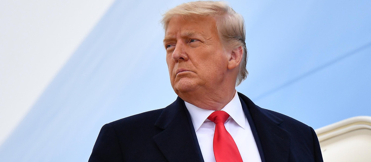 Fotografía de Donald Trump tomada durante su presidencia