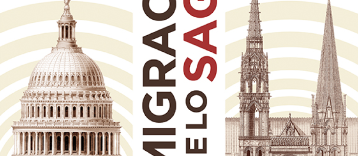 Detalle de portada. «Migraciones de lo sagrado» de Cavanaugh