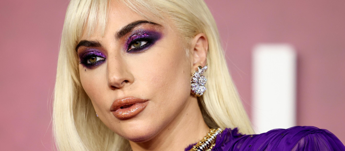 Cast member Lady Gaga arrives at the UK Premiere of the film 'House of Gucci' at Leicester Square in London, Britain, November 9, 2021. REUTERS/Henry Nicholls *** Local Caption *** .