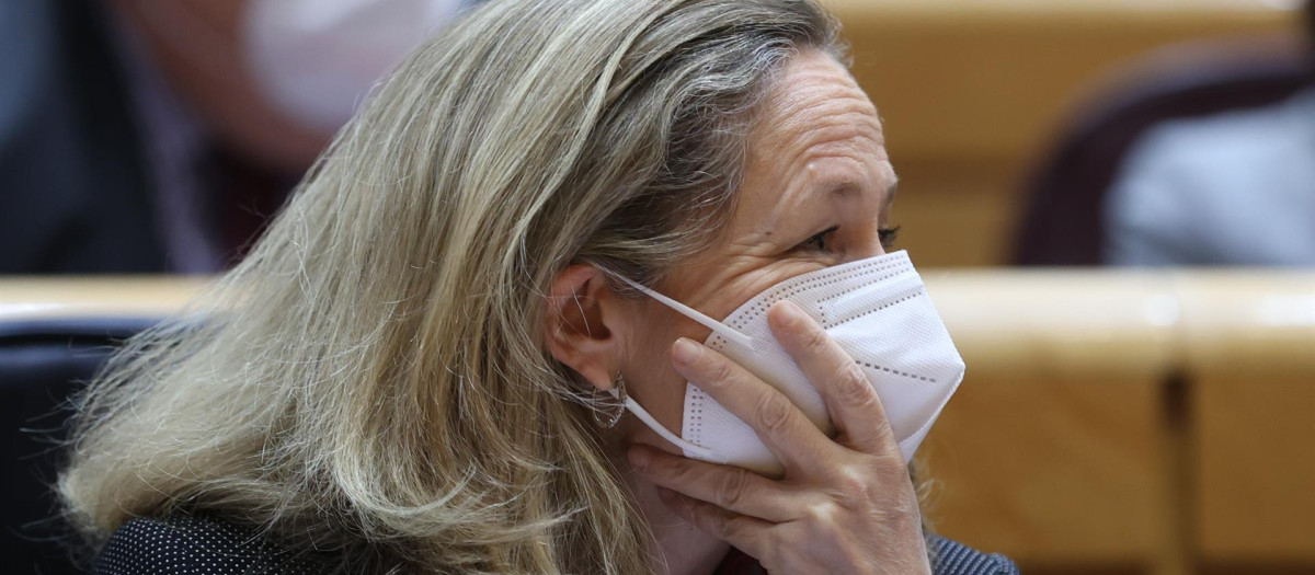 La vicepresidenta de Asuntos Económicos, Nadia Calviño