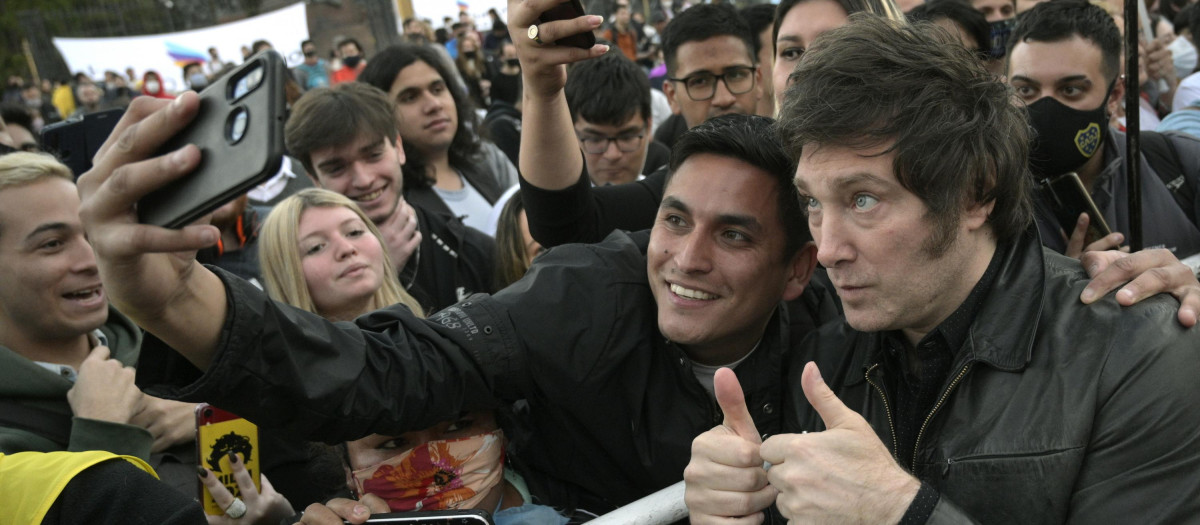 Milei se ha convertido en una estrella mediática