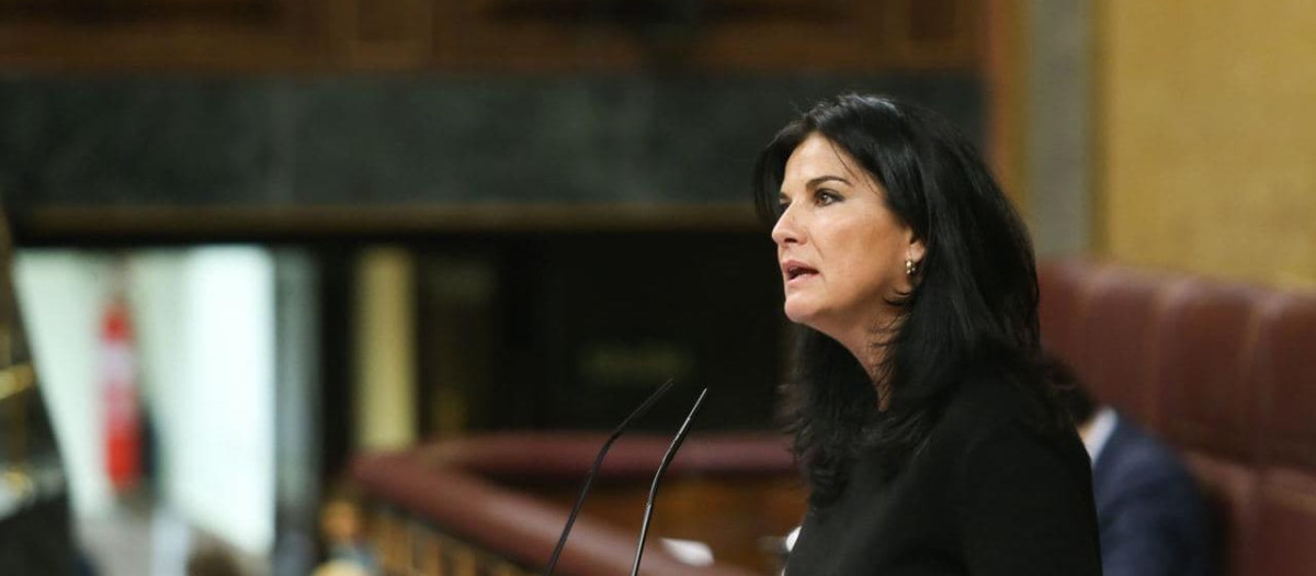 La diputada de Vox María de la Cabeza Ruiz