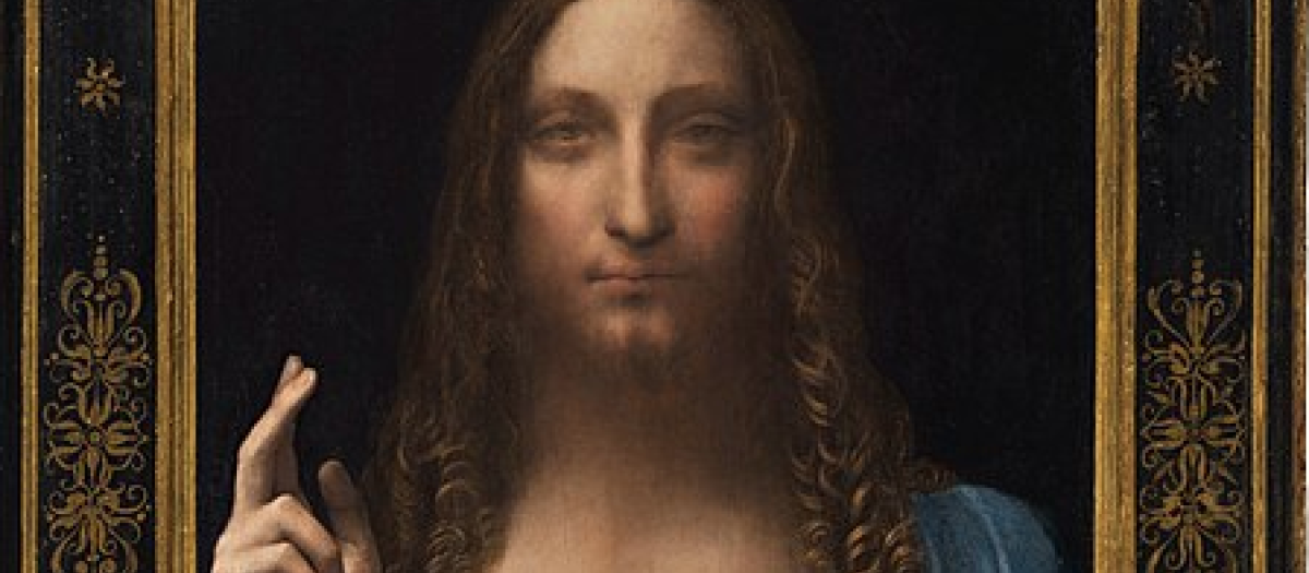 'Salvator Mundi', obra atribuida a Leonardo da Vinci