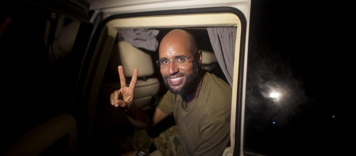 Saif al Islam, hijo de Muamar al Qaddafi