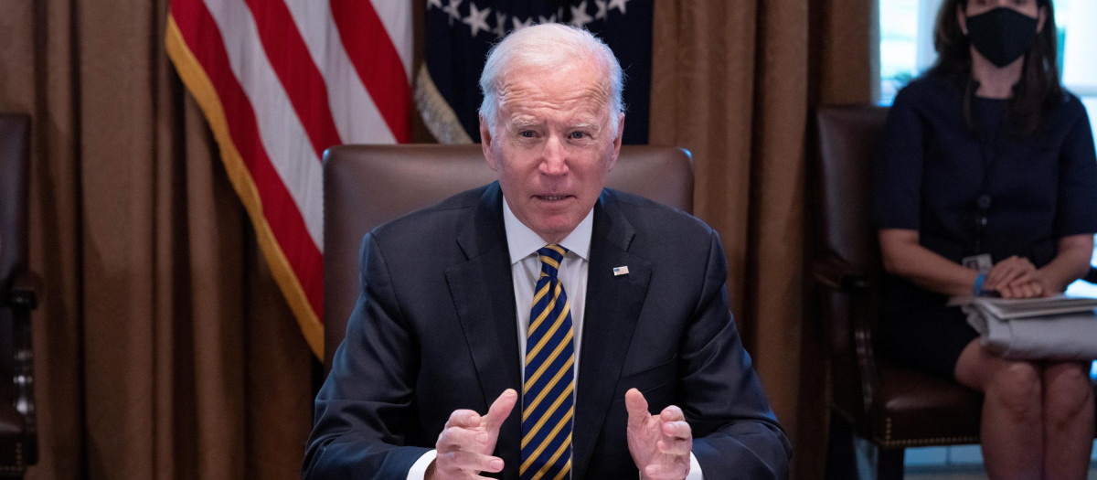 El presidente de Estados Unidos, Joe Biden, en la Casa Blanca