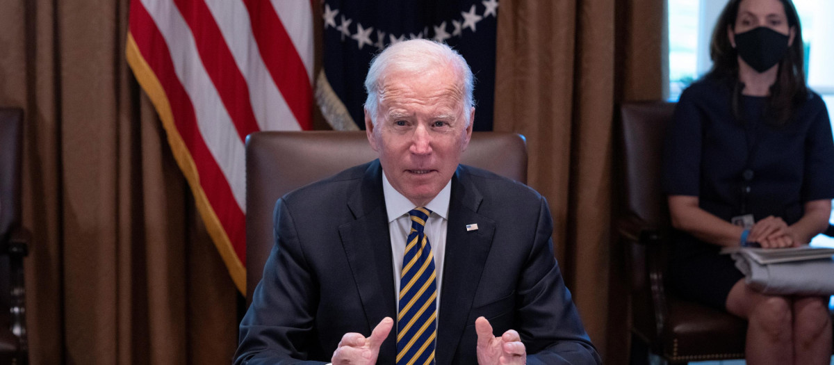 El presidente de Estados Unidos, Joe Biden, en la Casa Blanca