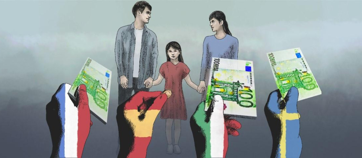 España, de los países europeos que menos ayudas da a las familias