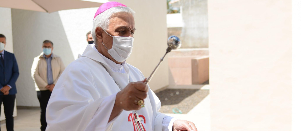 El obispo de Tenerife, Bernardo Álvarez