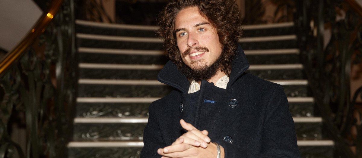 Singer Kiki Morente during the inauguration of the photographic exhibition " Trasmisiones " in Madrid, on Monday, 15 November 2021.