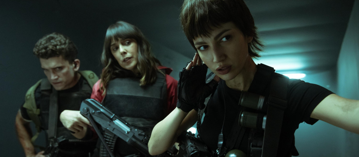 Úrsula Corberó cierra el 'making of' del final de 'La casa de papel'
