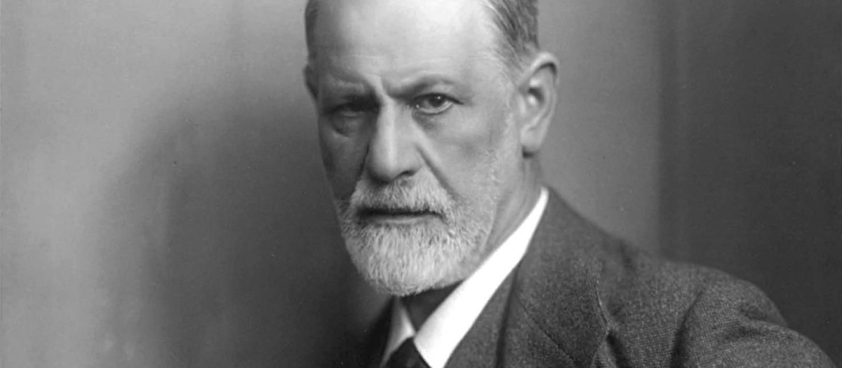 Retrato de Sigmund Freud
