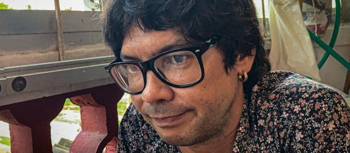 El opositor y dramaturgo cubano Yunior García