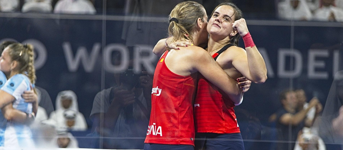 Ariana Sánchez y Paula Josemaría, nuevas campeones del mundo