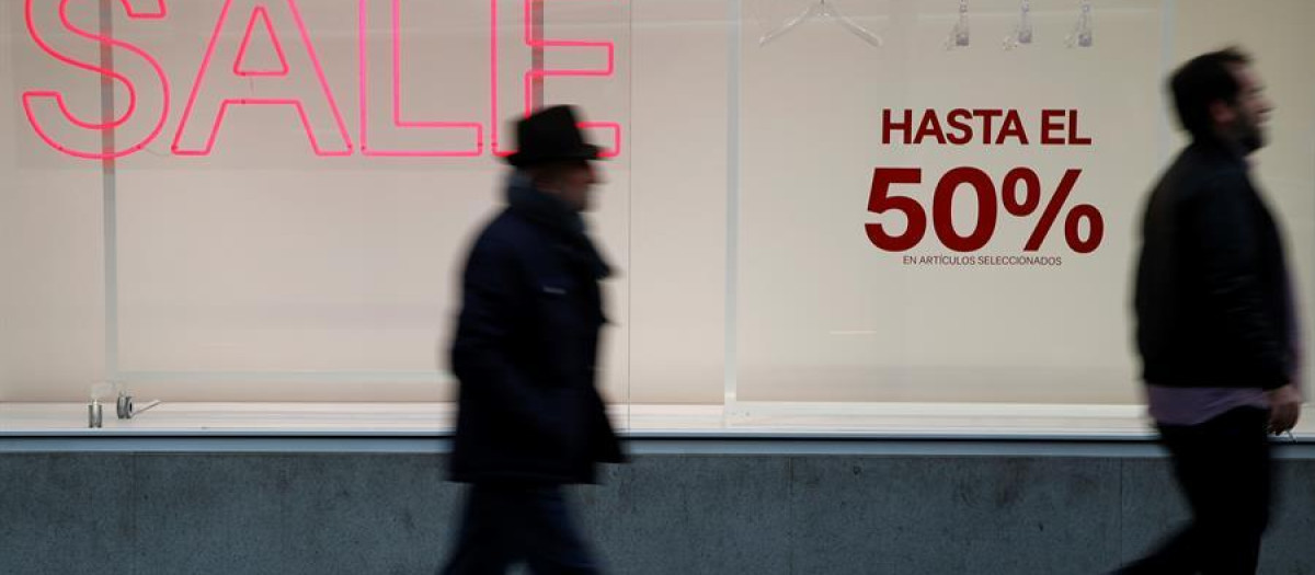 Comienzo de las tradicionales rebajas de invierno